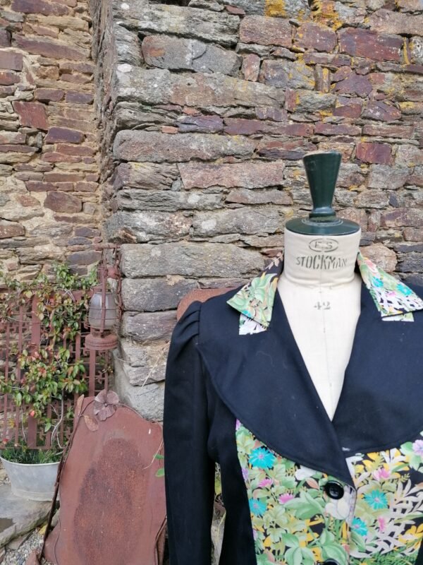 Veste fleurs