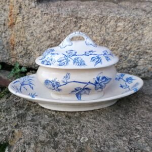 Saucière bleu