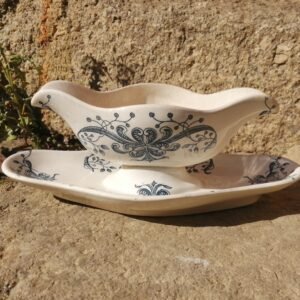 Saucière Faïencerie de Lyon