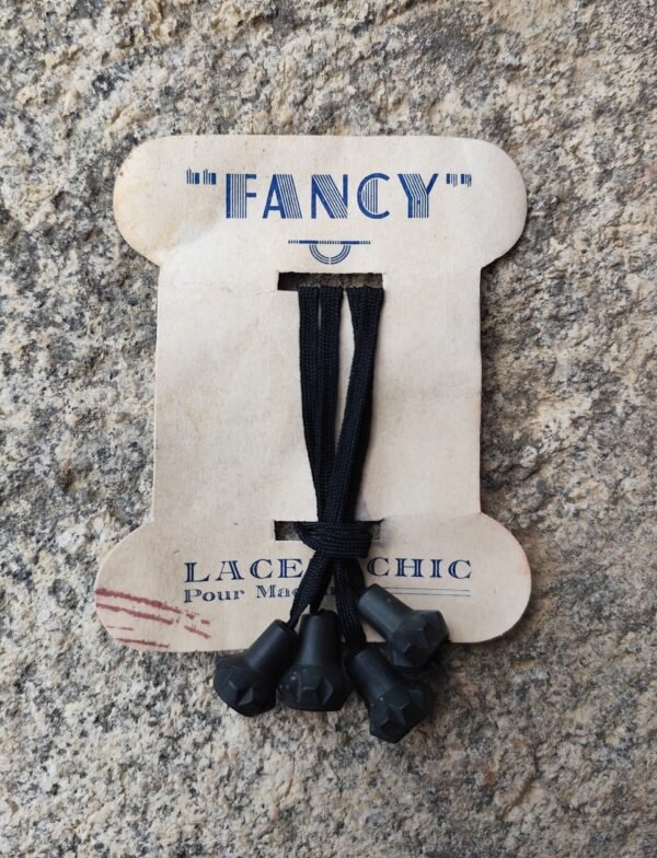 Paire de lacets noir – Image 4