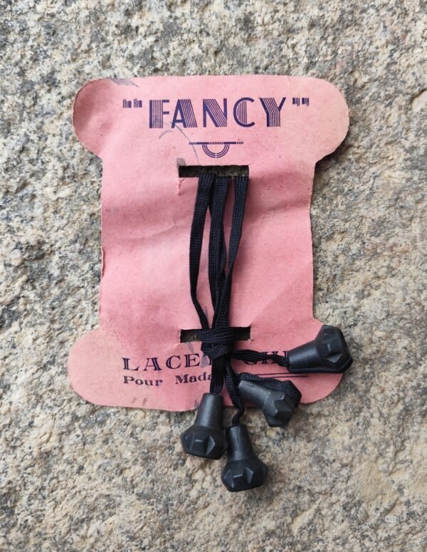 Paire de lacets noir – Image 6
