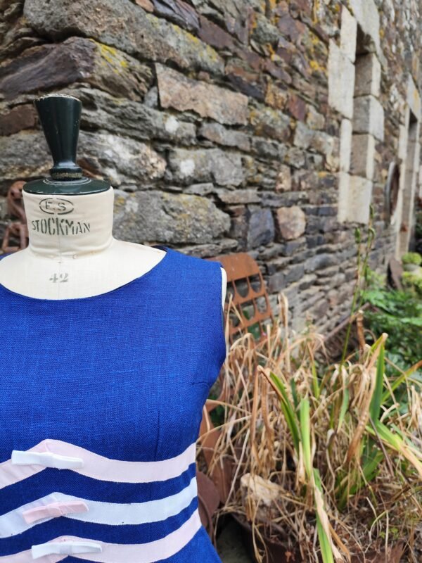 Robe bleue
