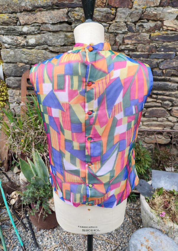 Blouse géométrique – Image 4